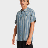 BILLABONG SUNDAYS JACQUARD SHORT SLEEVE - REAL TEAL