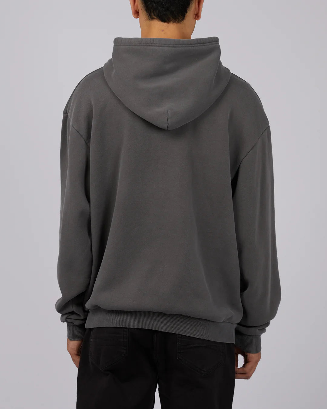 SILENT THEORY BOX HOODIE - COAL