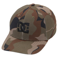 DC BOY'S CAP STAR STRETCH FIT HAT ABSTRACT CAMO