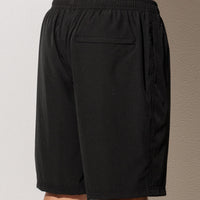 CARVE POWER UP MENS ELASTIC WAIST BOARDSHORT 20IN - BLACK