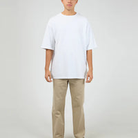 SILENT THEORY RELAXED STRAIGHT CHINO - TAN