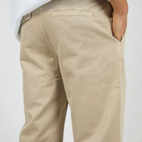 SILENT THEORY RELAXED STRAIGHT CHINO - TAN