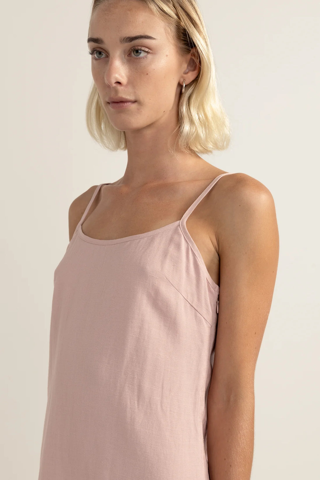 RHYTHM CLASSIC  SLIP DRESS - ROSE