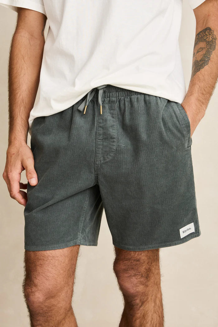RHYTHM CLASSIC CORD JAM SHORT - SILVER PINE