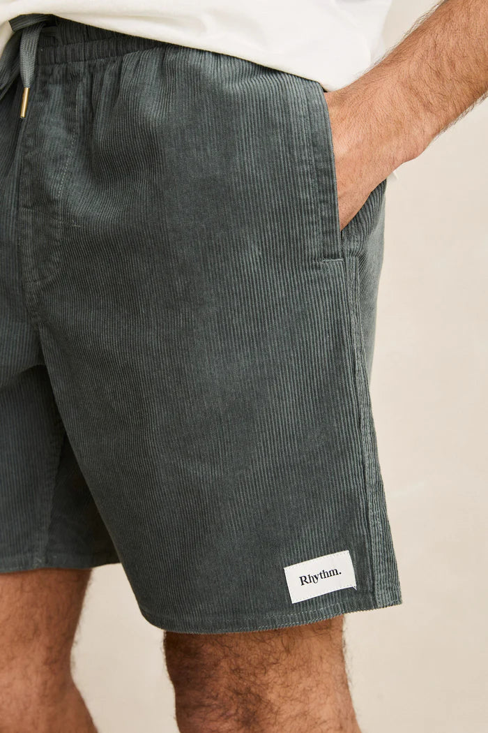 RHYTHM CLASSIC CORD JAM SHORT - SILVER PINE