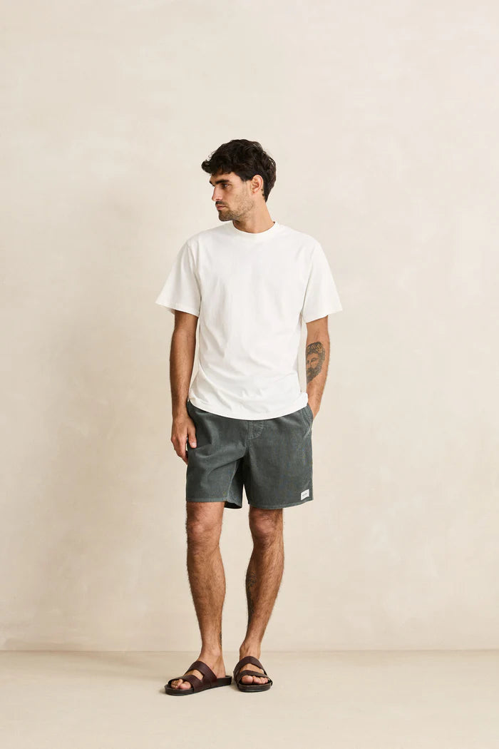 RHYTHM CLASSIC CORD JAM SHORT - SILVER PINE