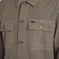 RVCA COASTAL OVERSHIRT - MUSHROOM