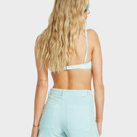 BILLABONG WOMENS FREE FALL CORD SHORTS - MINT