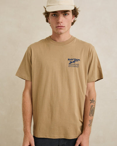 RHYTHM CALYPSO SHORT SLEEVE T-SHIRT - INCENSE