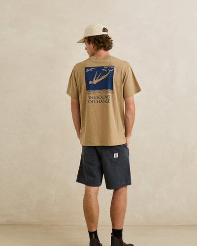 RHYTHM CALYPSO SHORT SLEEVE T-SHIRT - INCENSE