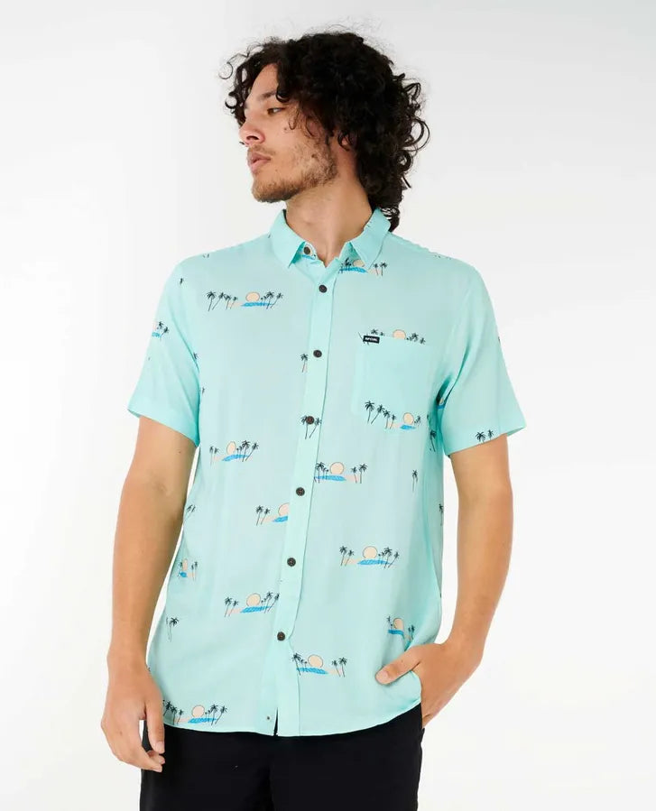 RIP CURL CODY WELSH SS SHIRT - AQUA