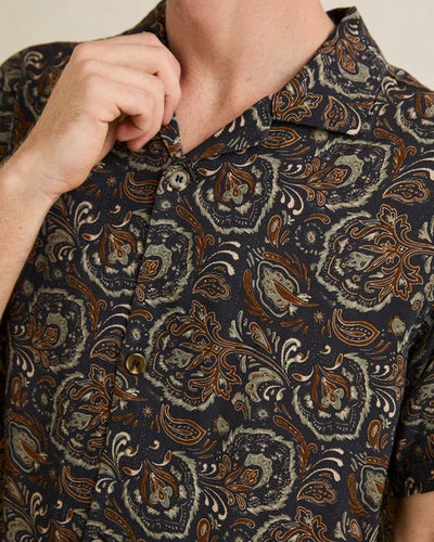 RHYTHM COSTA RICA SS SHIRT - BLACK