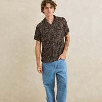 RHYTHM COSTA RICA SS SHIRT - BLACK