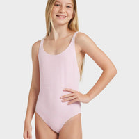 ROXY DAISY CHECK ONE PIECE -  BONBON PINK