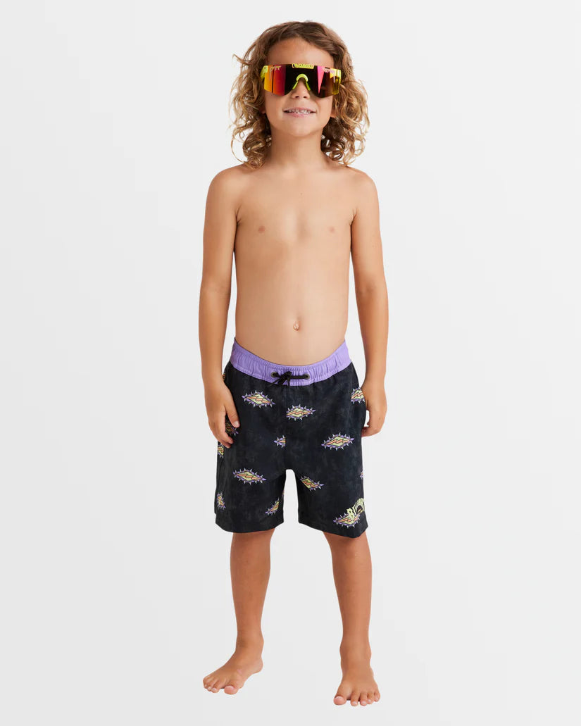 BILLABONG GROMS DIAMOND GRIT LAYBACK