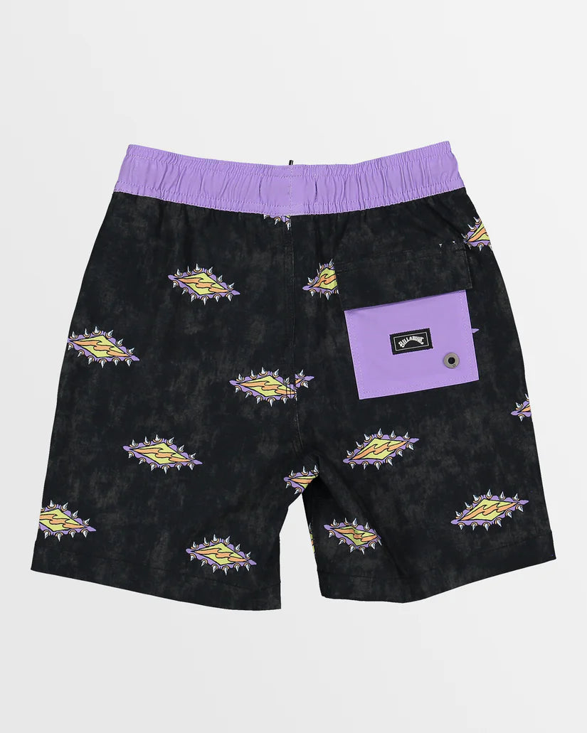 BILLABONG GROMS DIAMOND GRIT LAYBACK