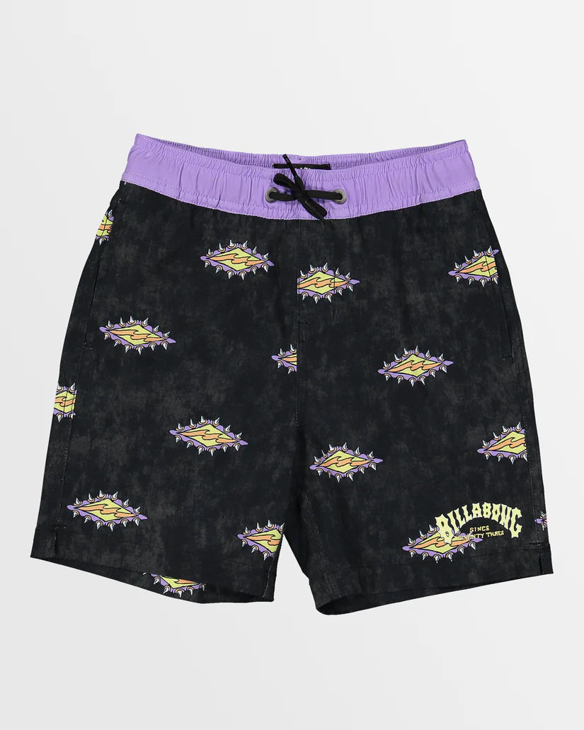 BILLABONG GROMS DIAMOND GRIT LAYBACK