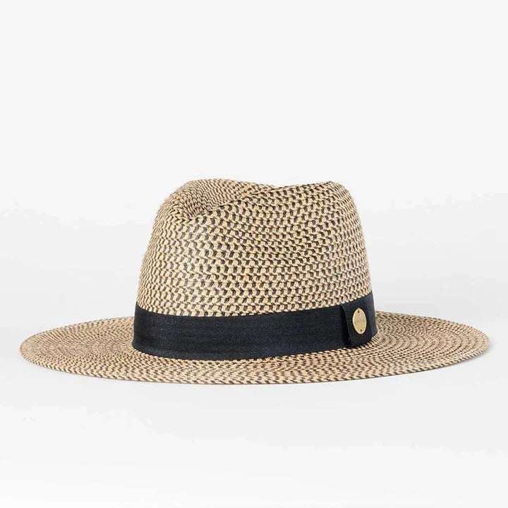 RIP CURL DAKOTA PANAMA - BLACK/TAN