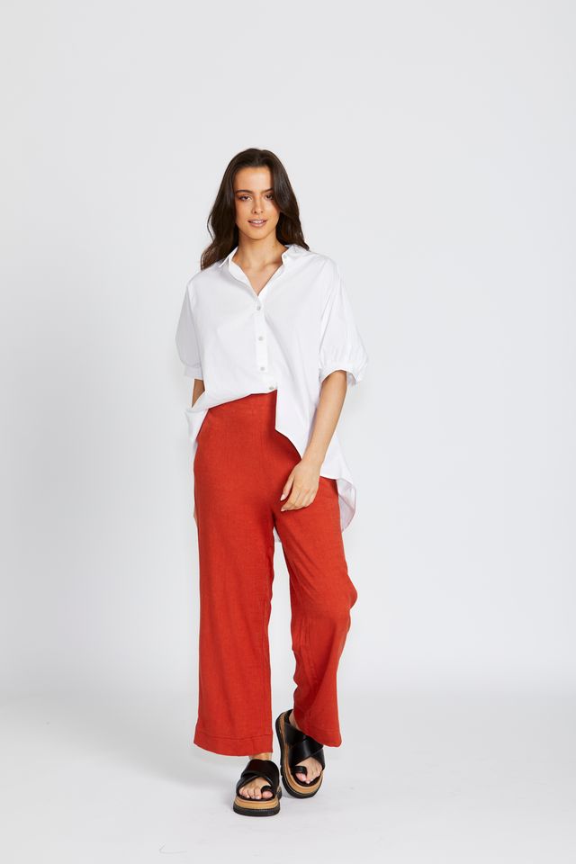 FLORANCE BOHEMIA HELENA PANTS - ROSEWOOD