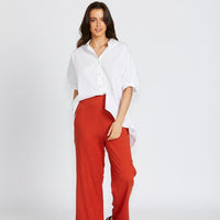 FLORANCE BOHEMIA HELENA PANTS - ROSEWOOD