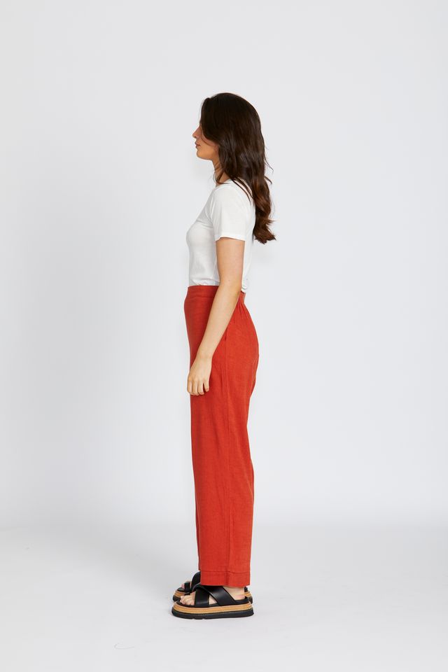 FLORANCE BOHEMIA HELENA PANTS - ROSEWOOD