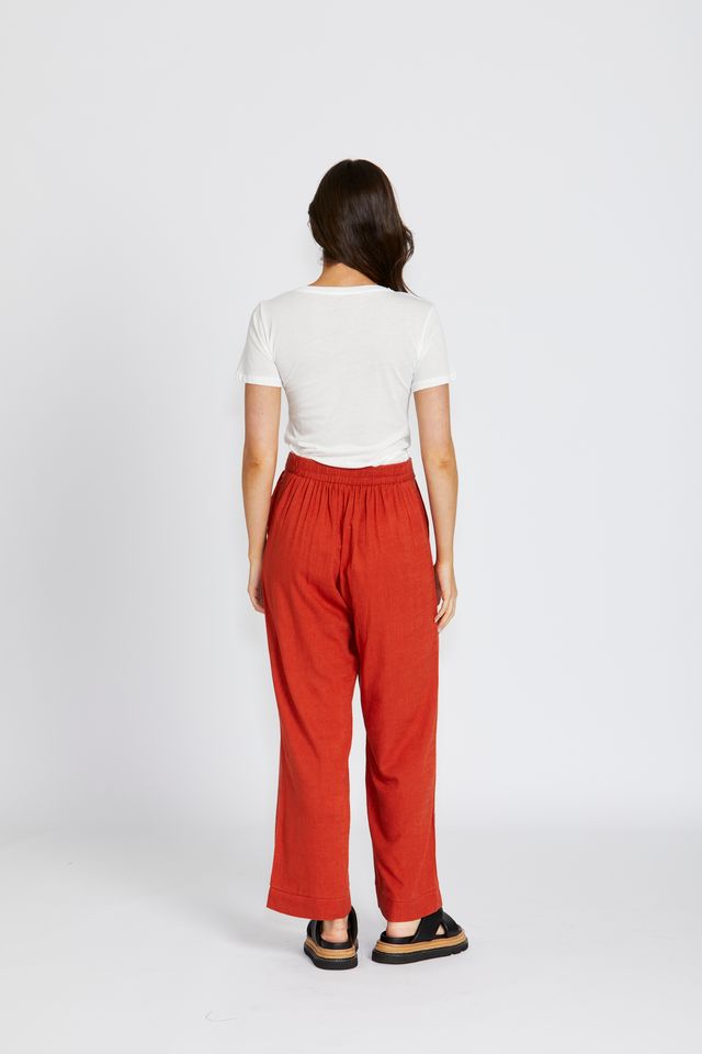 FLORANCE BOHEMIA HELENA PANTS - ROSEWOOD