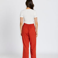 FLORANCE BOHEMIA HELENA PANTS - ROSEWOOD