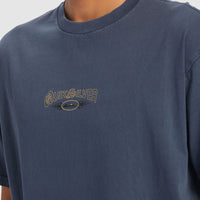 QUIKSILVER FULLY CHARGED T-SHIRT - MIDNIGHT NAVY