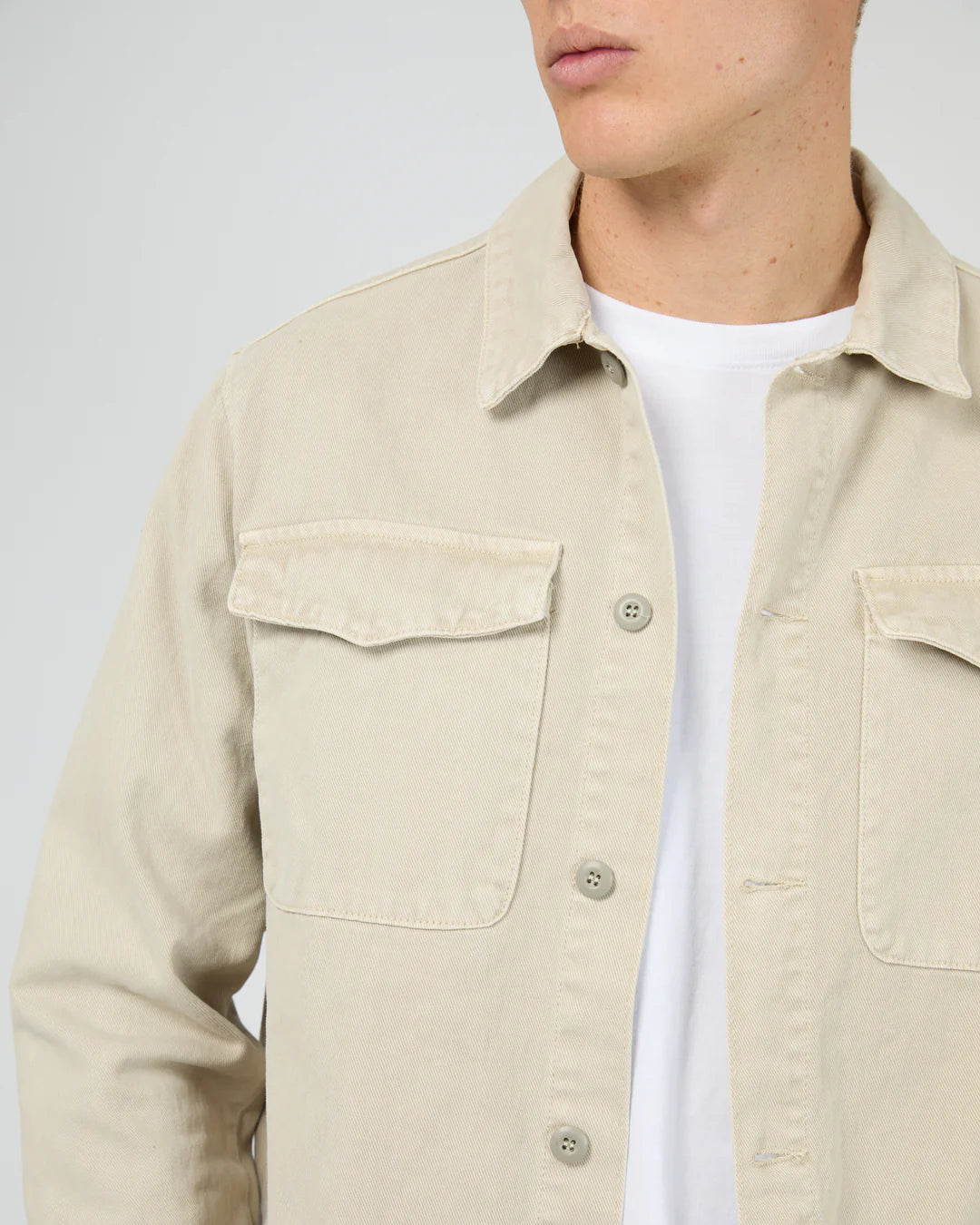 SILENT THEORY FADE OVERSHIRT - GREY