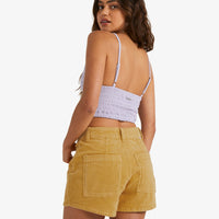 BILLABONG FREE FALL CORD SHORTS - CURRY