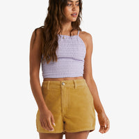 BILLABONG FREE FALL CORD SHORTS - CURRY