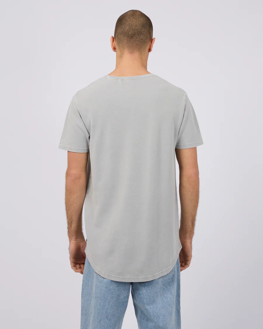 SILENT THEORY PIQUE TEE - GREY