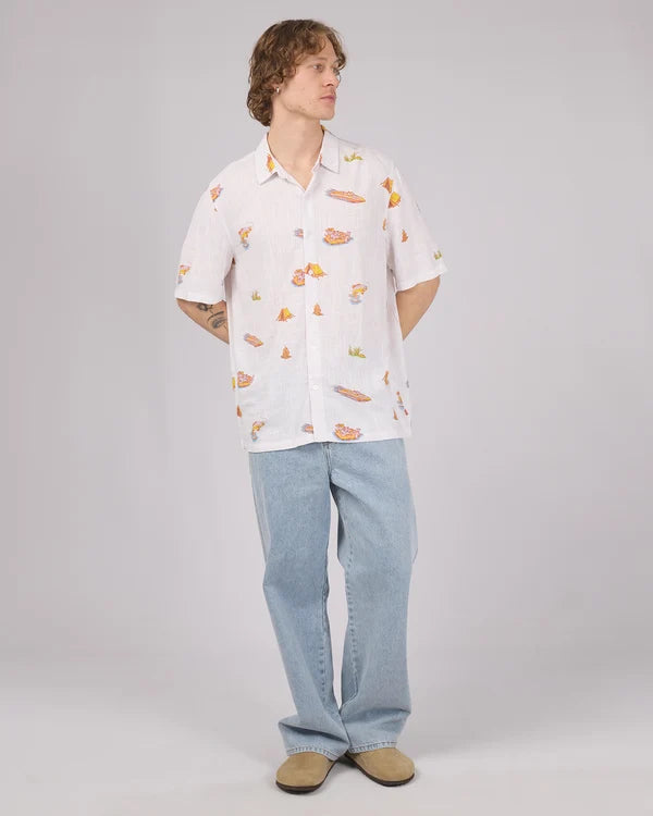 GENERAL STORE RIVER RATS SHORT SLEEVE - WHITE