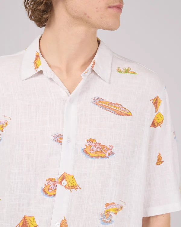 GENERAL STORE RIVER RATS SHORT SLEEVE - WHITE