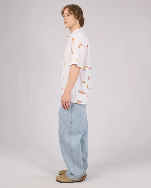 GENERAL STORE RIVER RATS SHORT SLEEVE - WHITE