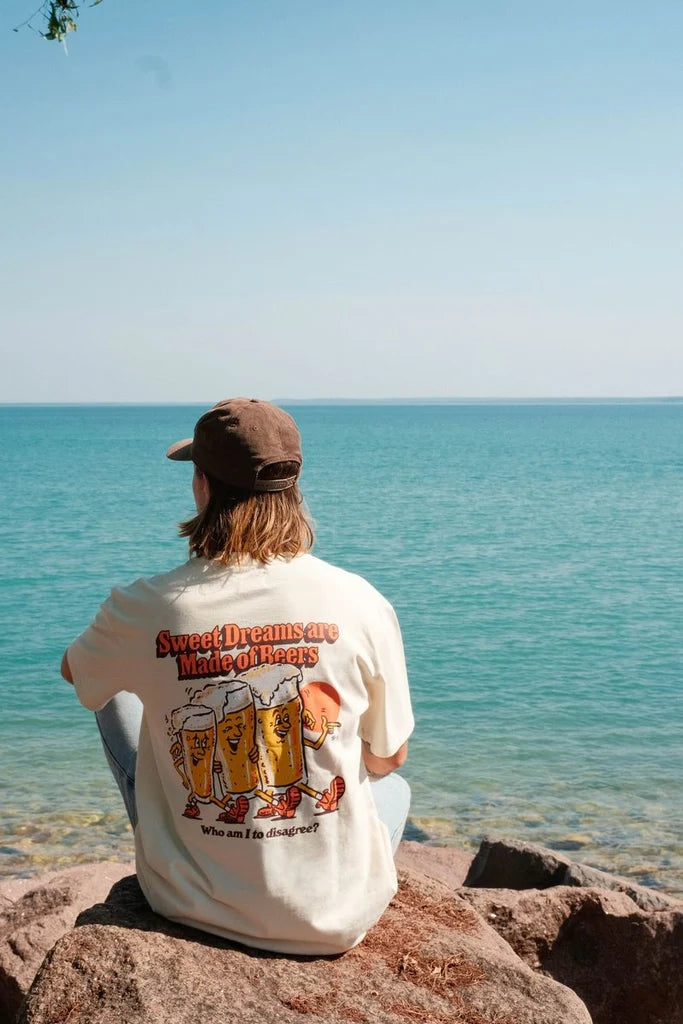 GENERAL STORE SWEET DREAMS TEE - NATURAL
