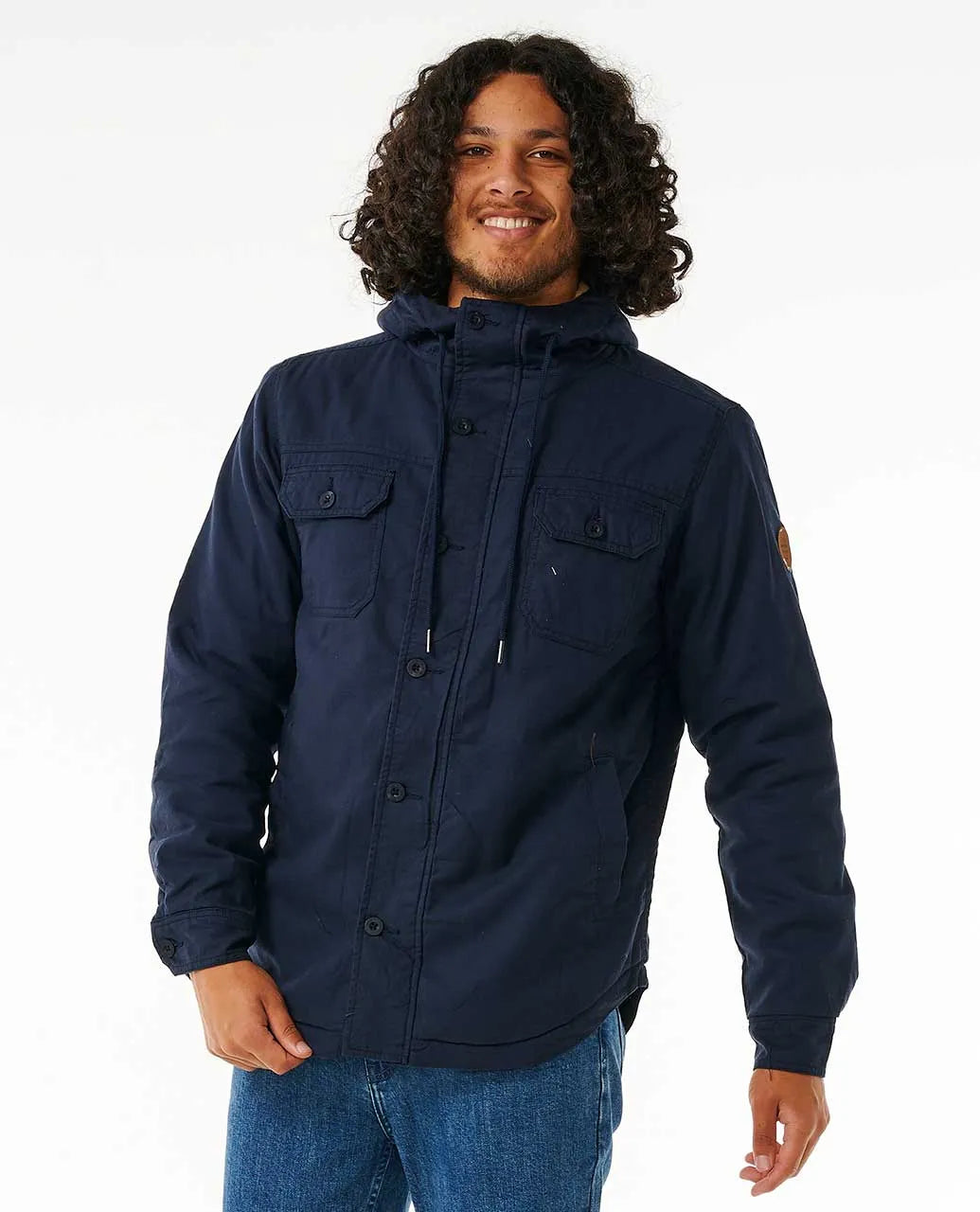 RIP CURL GIBBOS JACKET - NAVY