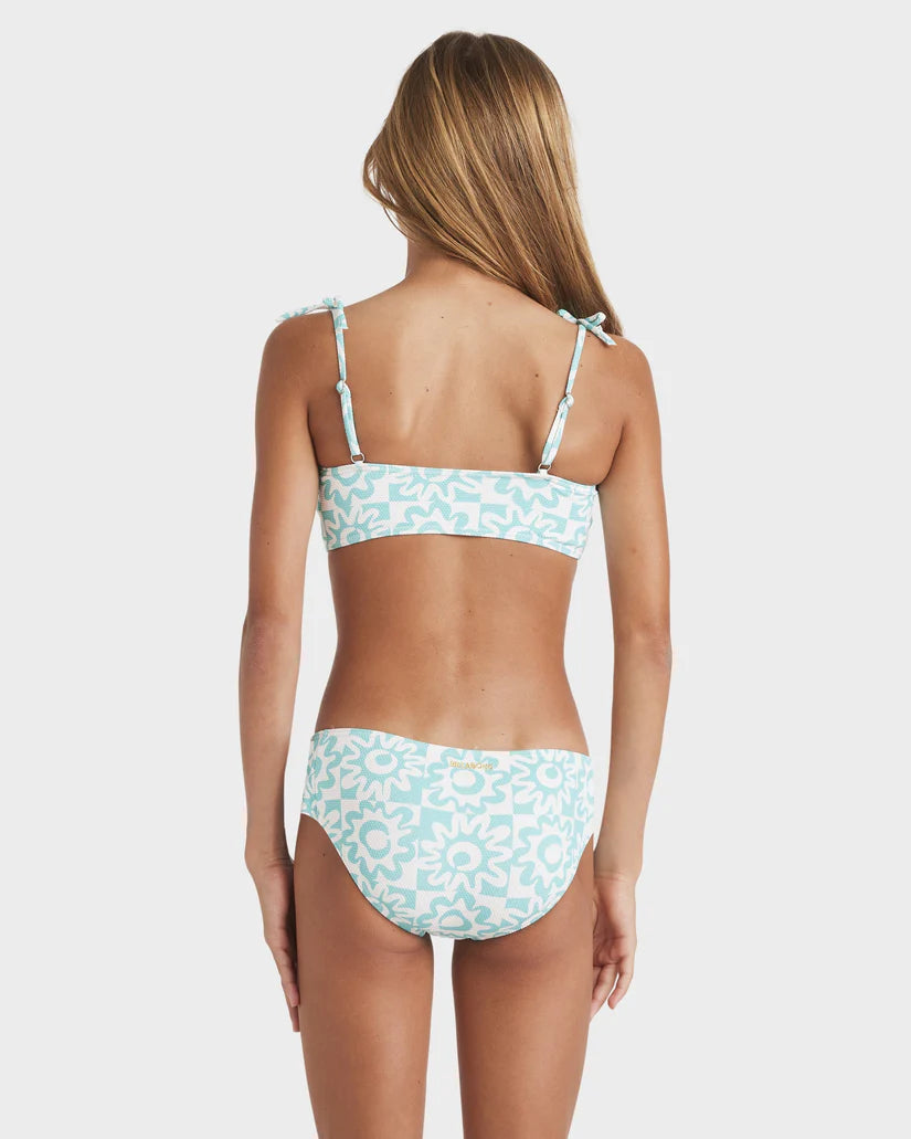 BILLABONG GIRLS LOST ON YOU TRILET SET - MISTY BLUE