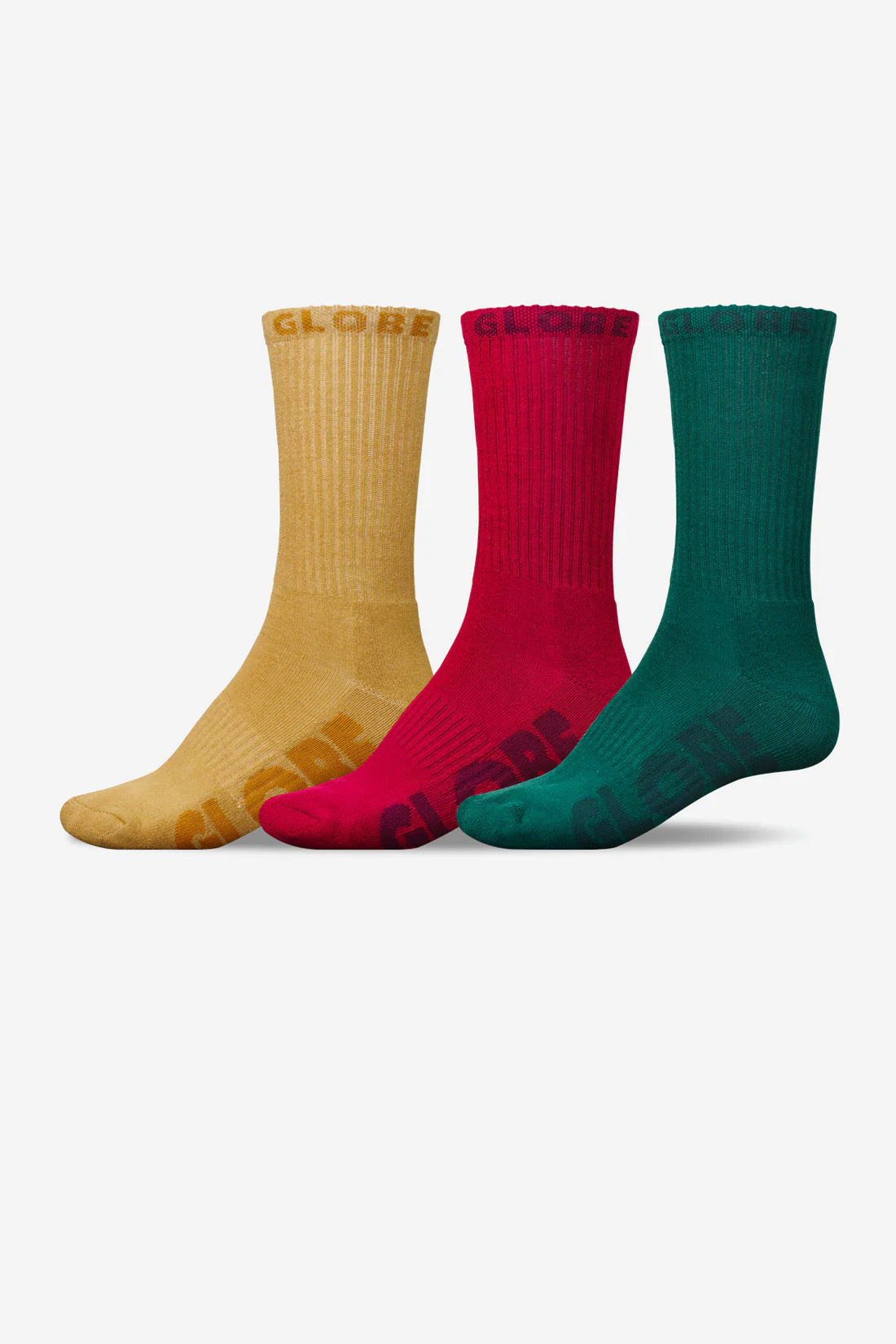 GLOBE CREW  SOCK 3 PACK