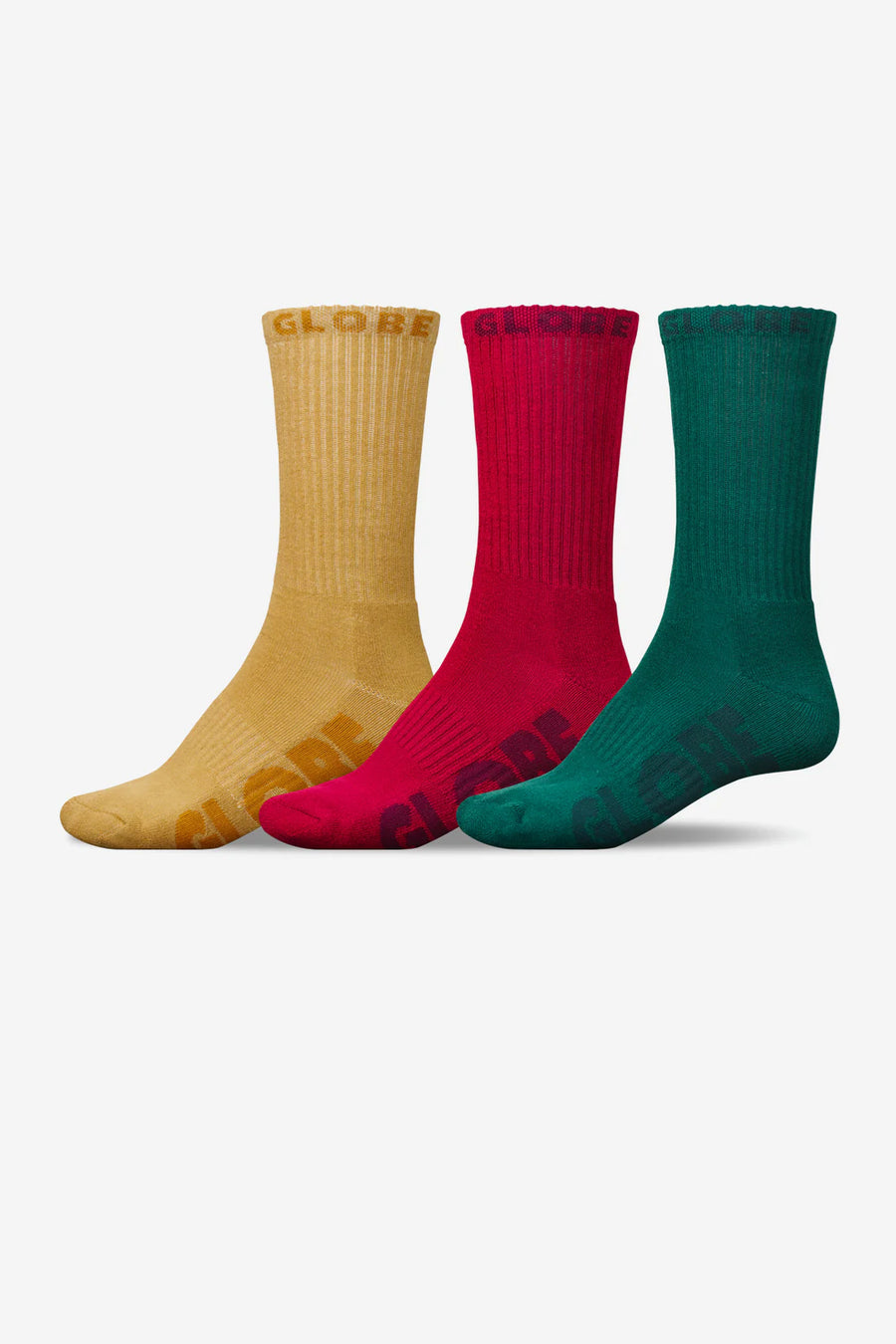 GLOBE CREW  SOCK 3 PACK