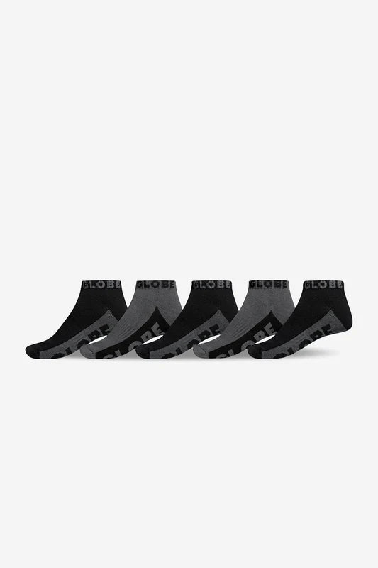 GLOBE  ANKLE SPORT SOCK 5 PK