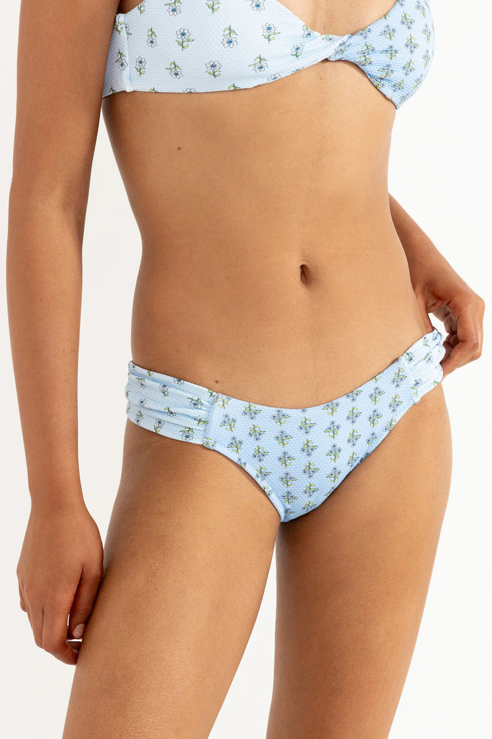 RHYTHM GINGER SOFT SIDE HOLIDAY PANT - CORNFLOWER