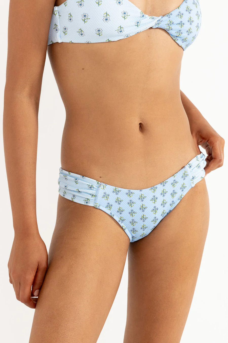 RHYTHM GINGER SOFT SIDE HOLIDAY PANT - CORNFLOWER