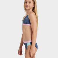 ROXY COLORBLOCK TRI BIKINI SET - VINTAGE INDIGO
