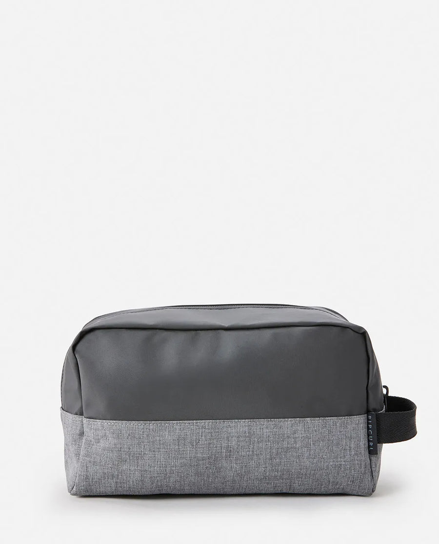 RIP CURL GROOM ICONS OF SURF TOILETRY BAG - GREY