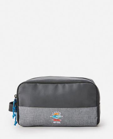 GROOM ICONS OF SURF TOILETRY BAG - GREY