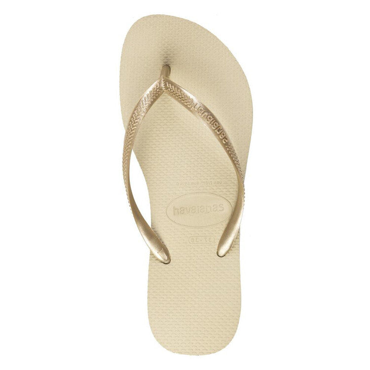 HAVAIANAS SLIM FC - SAND GREY/LIGHT GOLD