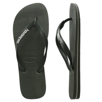 HAVAIANAS TOP RUBBER LOGO - VERDE GREEN