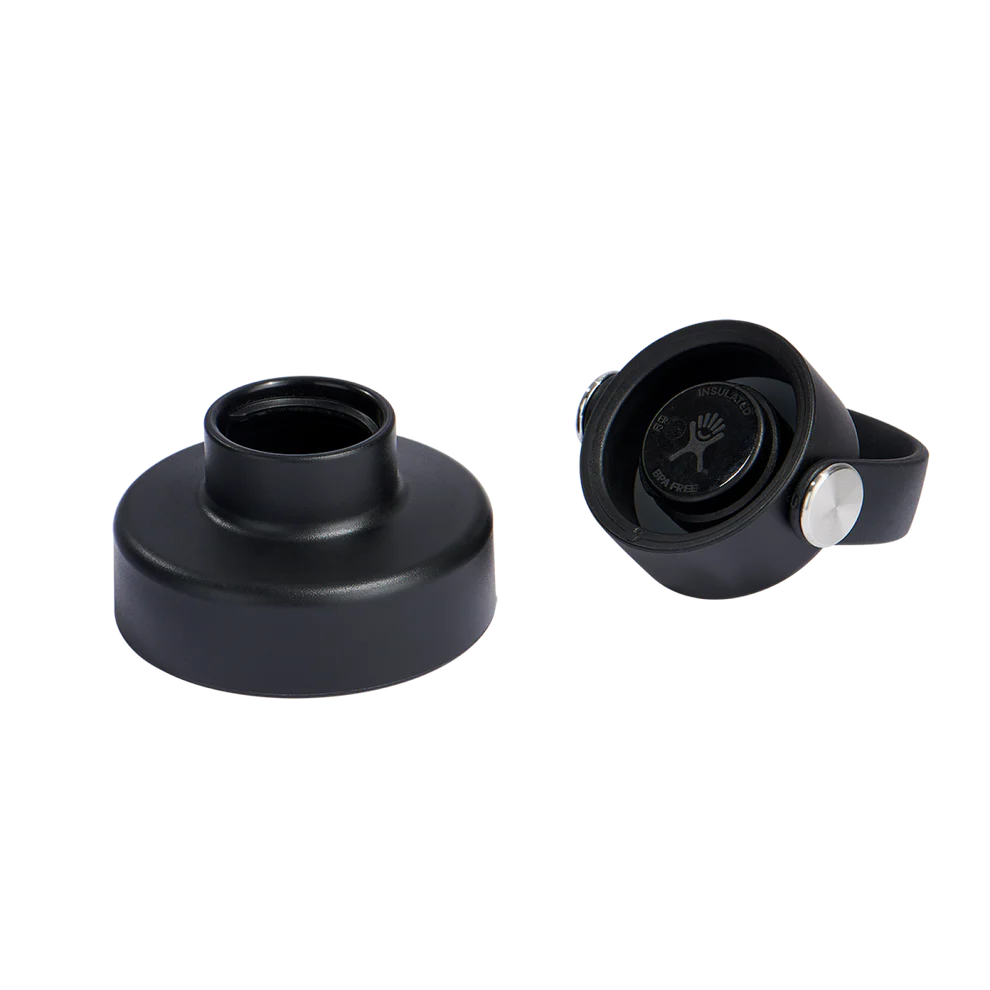 HYDRO FLASK WIDE FLEX CHUG CAP - BLACK