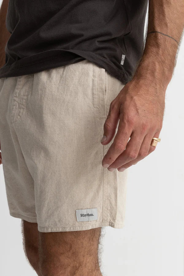 RHYTHM CLASSIC LINEN JAM SHORT -  SAND